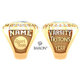 Eckerd College Varsity Championship Ring - Design 2.3