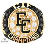 El Capitan High School Tennis 2021 Championship Ring - Design 3.4
