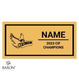 El Dorado Cheer 2023 Championship Display Case