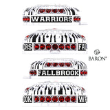 Fallbrook High School Girls Basketball 2022 Championship Ring Top Pendant - Design 2.6