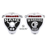 Fallbrook High School Softball 2022 Championship Ring - Design 2.3 *50% BALANCE*