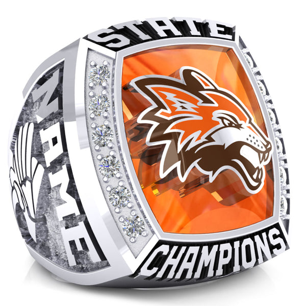 Fort Sumner High School Track and Field Ring - Design 2.5