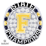 Foxboro High School Cheer 2022 Championship Ring - Design 1.2