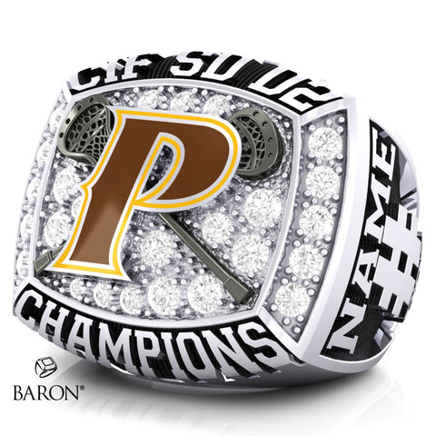 Francis Parker Boys Lacrosse 2022 Championship Ring - Design 1.3 (COACH RING)