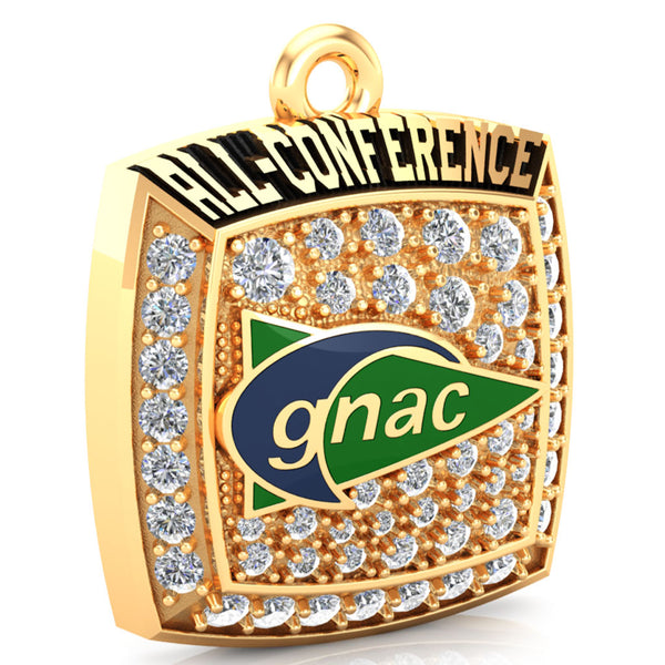 GNAC All-Conference Pendant (Gold Durilium)