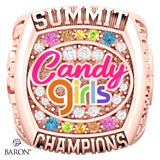 GymTyme Candy Girls 2023 Championship Ring - Design 1.3