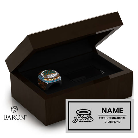 Halo Cheer 2023 Championship Ring - Design 2.3