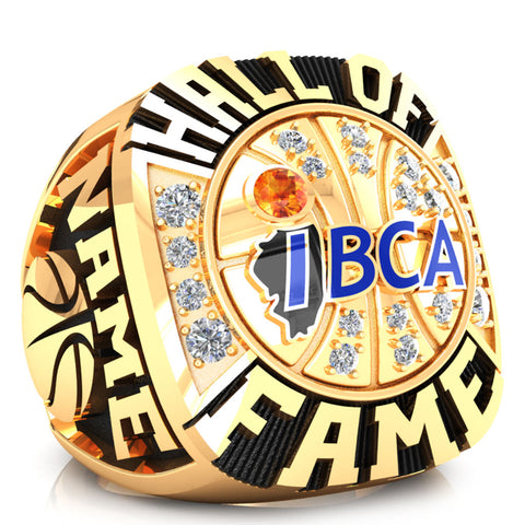 IBCA-Illinois - Hall of Fame Ring - (Gold Durilium, 6KT, 10KT)