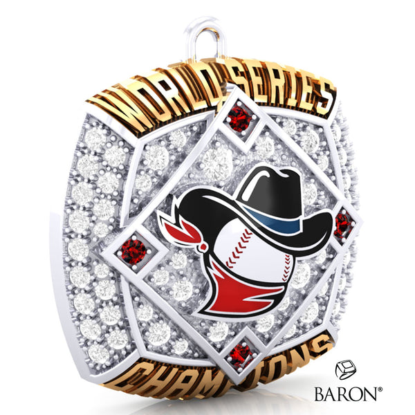 Idaho Falls Bandits 2021 Championship Ring Top Pendant - Design 2.3