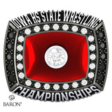 Iowa State Wrestling Officials Championship Ring - Design 2.11