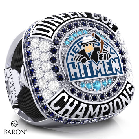 Jersey Hitmen Hockey 2022 Championship Ring - Design 3.6