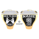 Kennesaw State University Cheer 2023 Championship Ring - Design 1.1