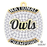 Kennesaw State University Cheer 2023 Championship Ring Top Pendant - Design 1.2