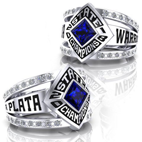 La Plata Warriors Virtue Ring - Design 2.1