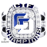 La Jolla Country Day Girls Lacrosse 2021 Championship Renown Ring - Design 3.2