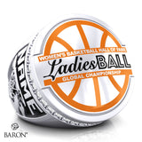 Ladies Ball OJ Elite Championship Ring - Design 1.2