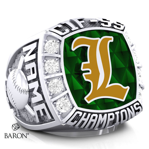 Lakeside High School Softball Championship Ring - Design 2.2