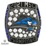 Lindsey Wilson College Football 2021 Championship Ring - Design 3.3