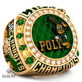 Long Beach Poly Girls Basketball 2021 Championship Ring - Design 2.3