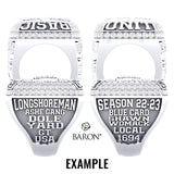 Longshoreman Basic Unit Championship Ring - Design 2.11