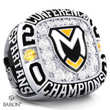 Manchester University Mens and Womens Track and Field 2022 Championship Ring - Design 1.1