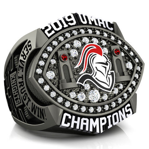 Martin Luther College Athletics Championship Ring - Design 2.3