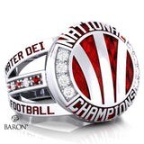 Mater Dei High School Football 2021 Tier 2 Championship Ring - Design 7.1