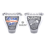 Mira Mesa High School Cheer 2022 Championship Ring - Design 3.4