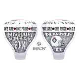 Missouri Monarchs Football 2022 Championship Ring - Design 4.3 *BALANCE*