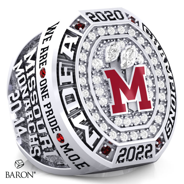 Missouri Monarchs Football 2022 Championship Ring - Design 4.3