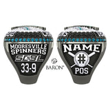 Mooresville Spinners Baseball 2022 Championship Ring - Design 2.2