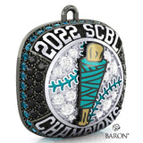 Mooresville Spinners Baseball 2022 Championship Ring Top Pendant - Design 2.3