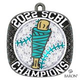 Mooresville Spinners Baseball 2022 Championship Ring Top Pendant - Design 2.3