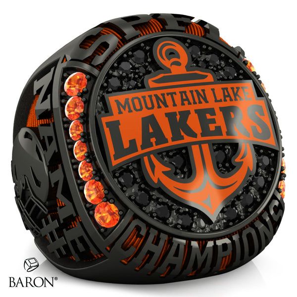 Mountain Lake Lakers Football 2022 Championship Ring - Design 2.1