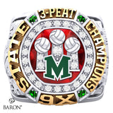 Musselman High School Volleyball 2022 Championship Ring - Design 1.2