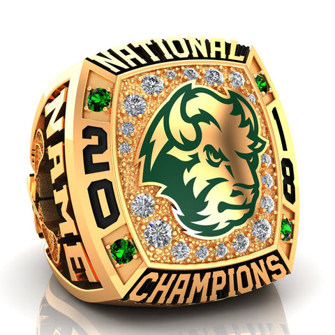 NDSU-Lacrosse Ring - Design 1.11