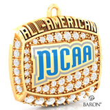 NJCAA All-American Championship Ring Top Pendant - Design 1.10