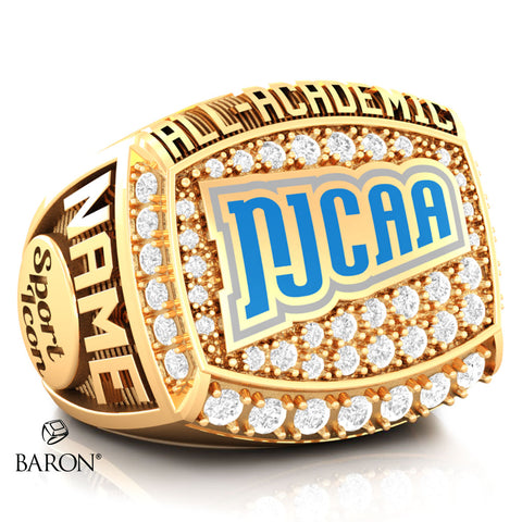 NJCAA All-Academic Championship Ring - Design 2.11