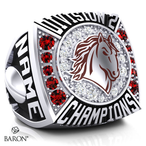 Norco College Mustangs Championship Ring - Design 1.4