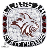 North Linn High School Boys Basketball 2022 Championship Ring - Design 3.5