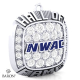 Northwest Athletic Conference Hall of Fame Ring Top Pendant - Design 1.7
