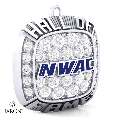 Northwest Athletic Conference Hall of Fame Ring Top Pendant - Design 1.7