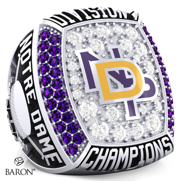 Notre Dame Prep Hockey Championship Ring - Design 1.2