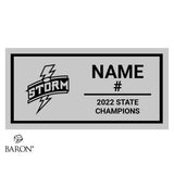 OKC Storm Volleyball 2022 Championship Display Case