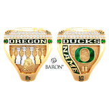 Oregon Ducks Hockey 2022 Championship Ring - Design 1.16