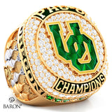 Oregon Ducks Hockey 2022 Championship Ring - Design 1.16