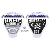 Otay Ranch Softball 2021 Championship Ring - Design 2.1