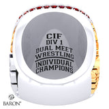 Palm Desert High School Wrestling 2022 Championship Ring - Design 2.3 *BALANCE*