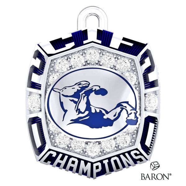 Rancho Bernardo Wrestling CIF 2020 Championship Ring Top Pendant - Design 2.3