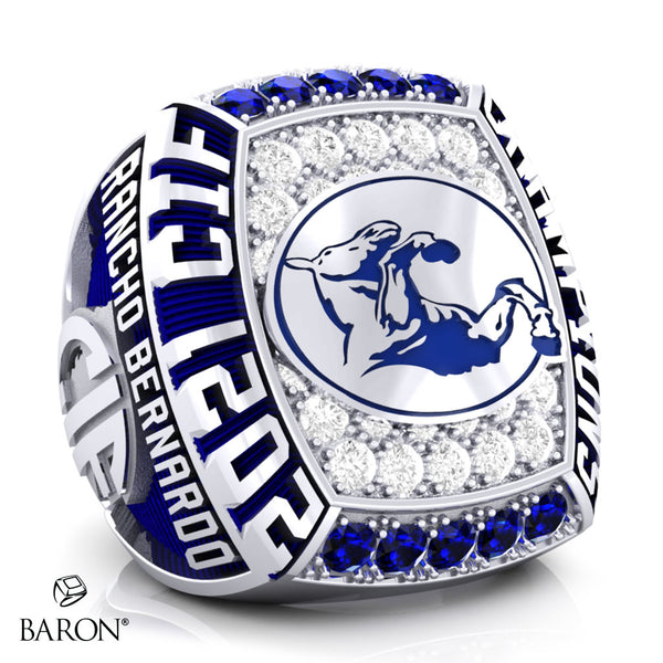 Rancho Bernardo Wrestling CIF 2021 Championship Ring - Design 1.2